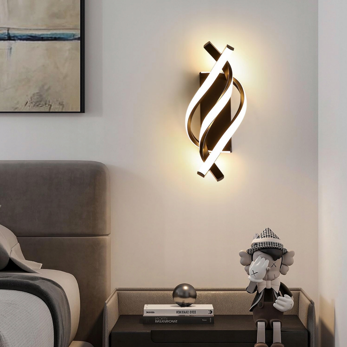 Moderna LED svetilka z močjo 22 W 