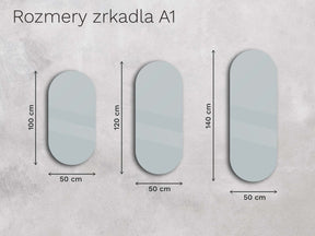 Ovalne LED žarnice z osvetlitvijo A1